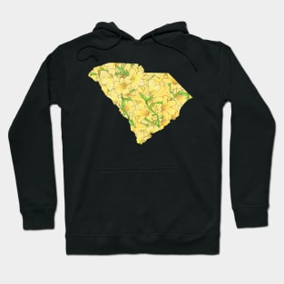 South Carolina in Flowers Hoodie